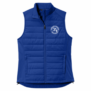 Girls Lightning womens vest, true royal