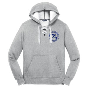 GIRLS LIGHTNING LACE UP PULLOVER HOODIE UNISEX