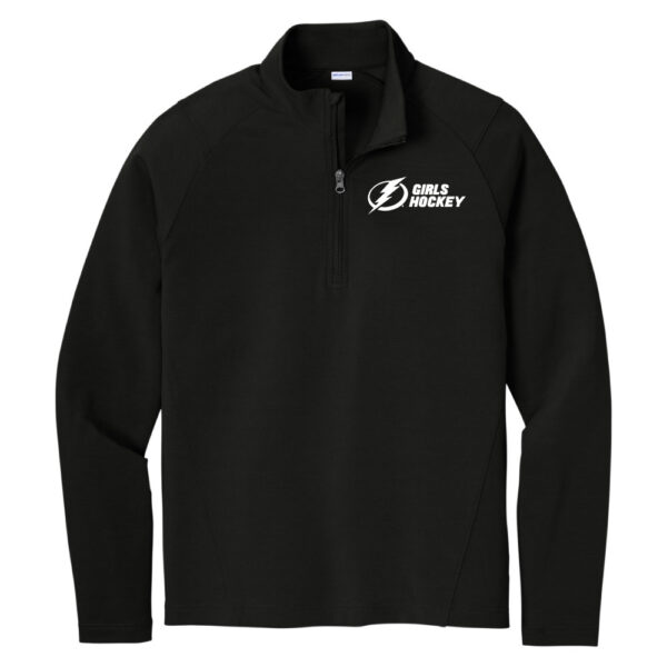GIRLS LIGHTNING FLEX FLEECE 1/4 ZIP UNISEX
