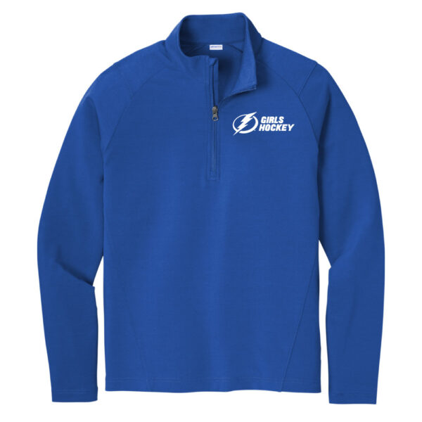 GIRLS LIGHTNING FLEX FLEECE 1/4 ZIP UNISEX - Image 2